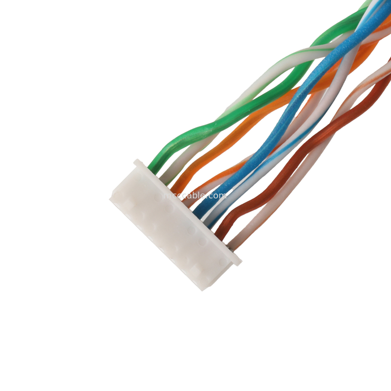 IP67 Su geçirmez 8-Pin Dairesel Bağlantı SA812/S8S, Kamera Sistemleri için CAT5e Kablosu ile