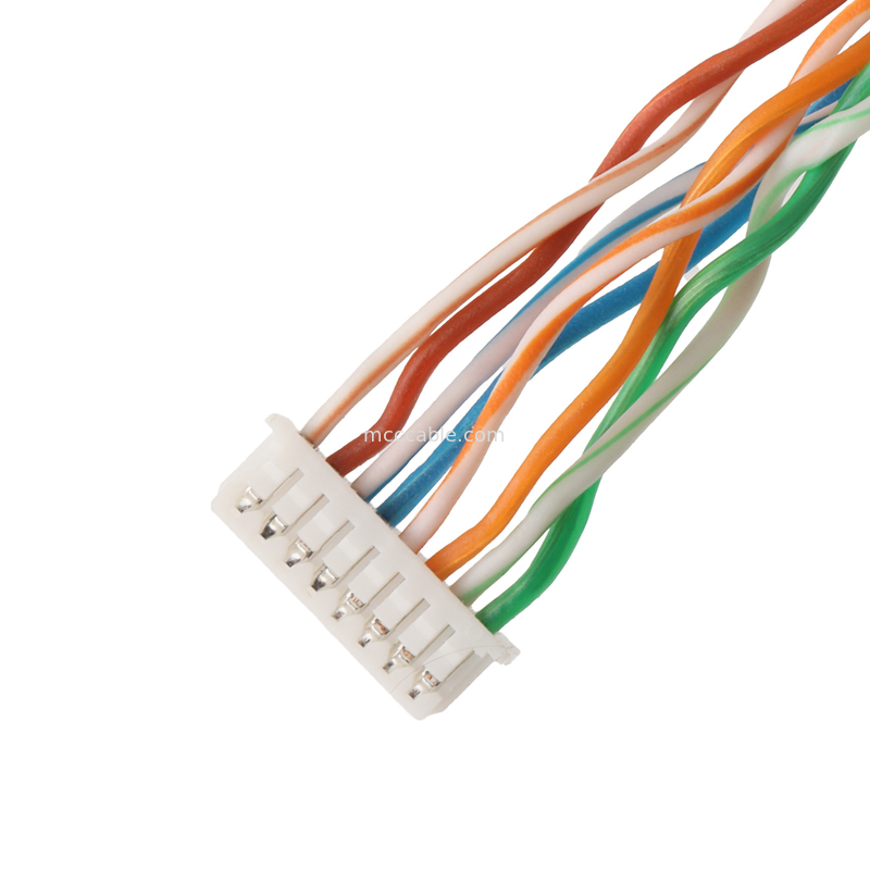 IP67 Su geçirmez 8-Pin Dairesel Bağlantı SA812/S8S, Kamera Sistemleri için CAT5e Kablosu ile