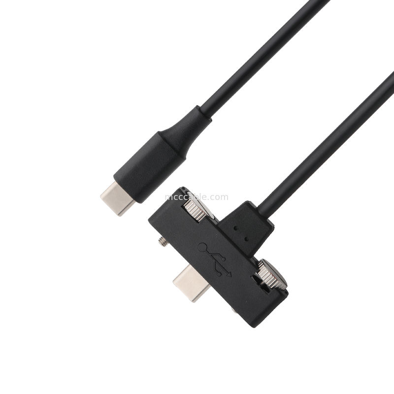 USB C'den USB C Kablosu, Yüksek Hızlı 40Gbps Transfer, 100W PD Şarj, Koruma