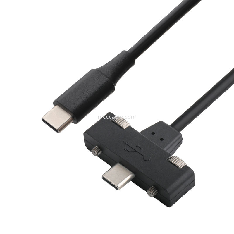 USB C'den USB C Kablosu, Yüksek Hızlı 40Gbps Transfer, 100W PD Şarj, Koruma