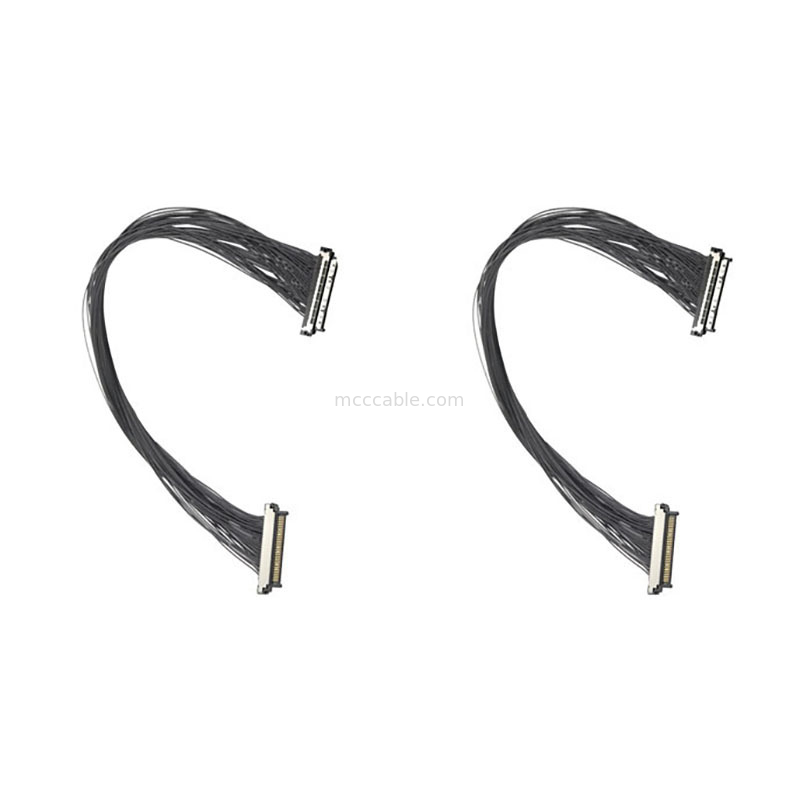 0.4mm USL20-30SS-014C Gece Görüş ve Termal Kameralar için Gelişmiş Konnektörlü Mikro Koaksiyel Kablo