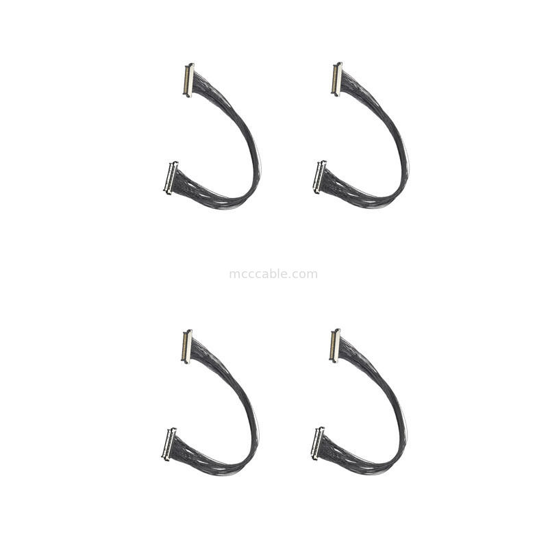 Özel USL20-30SS-035C 0.4mm Mikro Koaksiyel Kablo Özel Kamera Tasarımları için Özelleştirilebilir Pin Sayısı