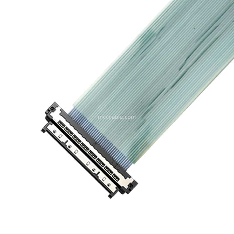 USL20-30SS-035CH 0.4mm Mikro Koaksiyel Kablo Miniatür IoT Sensörleri için Uzay Kurtarıcı ZIF Tasarımı