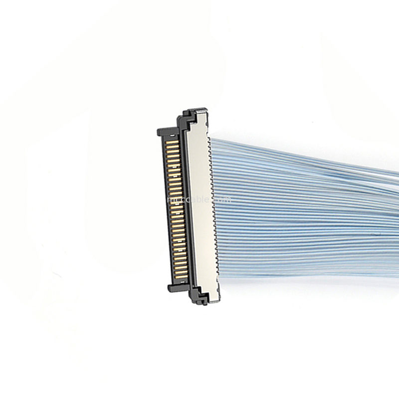 Dijital Video ve İzleme Kameraları için 0.4mm Pitch USL20-30SS-009C ZIF Bağlantısı Alın