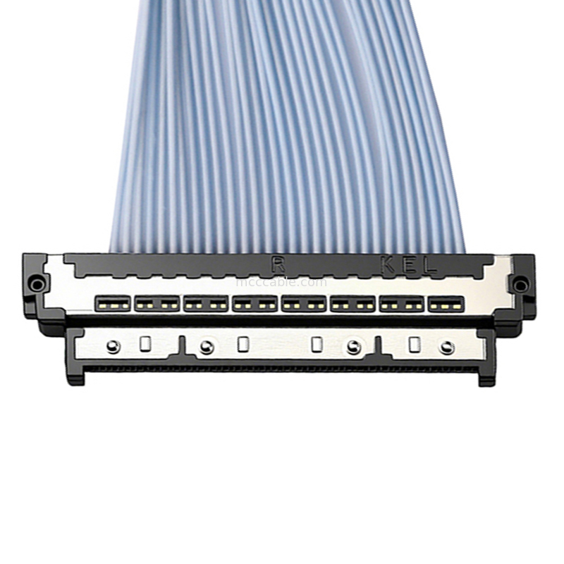 USL20-30SS-015C 0.4mm Mikro Koaksiyel Kablo 5G Uyumlu Kameralar için Yüksek Frekanslı Sinyal Bütünlüğü