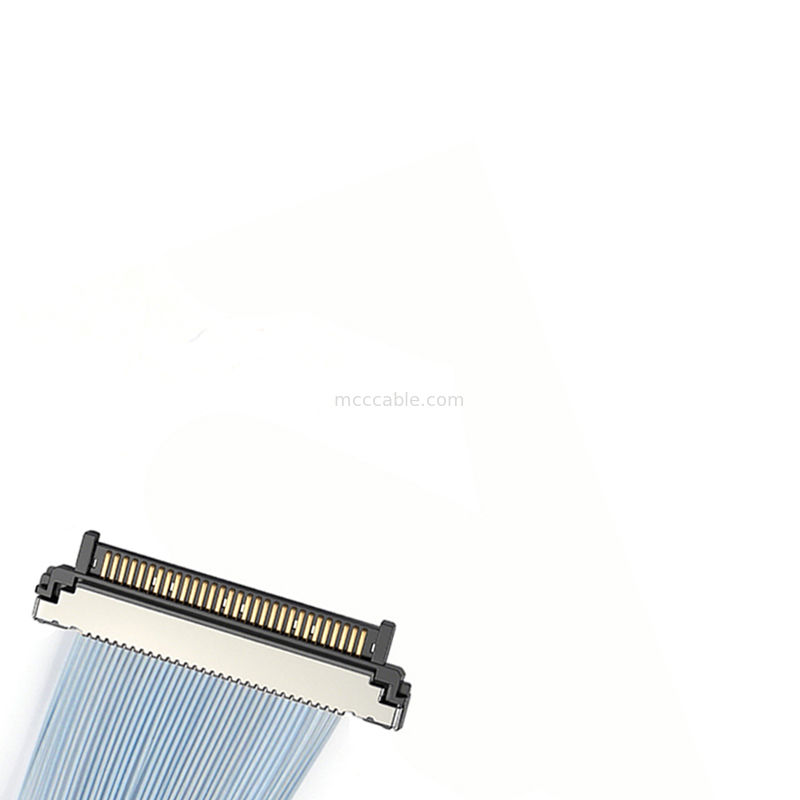 8MP+ Yüksek Çözünürlüklü İzleme Kameraları için 0.4mm USL20-30SS-016C Mikro Koaksiyel Kablo ZIF Bağlantısı