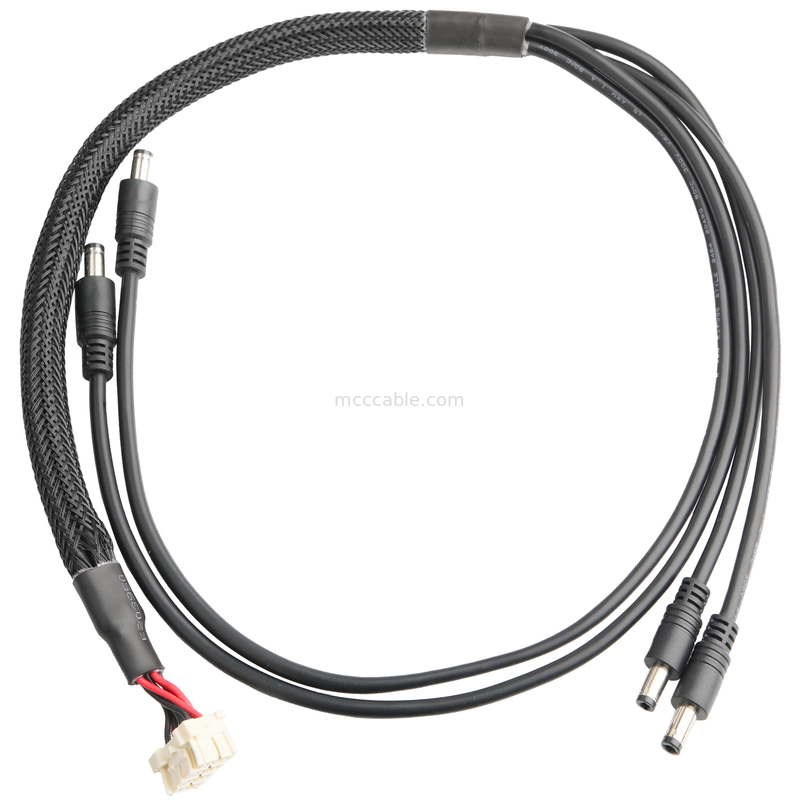 3.3mm Aralıklı DC Fiş 2.5x5.5mm Kablo Grubu - UL2464 20AWG PVC