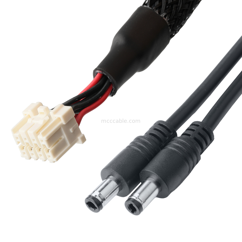 3.3mm Aralıklı DC Fiş 2.5x5.5mm Kablo Grubu - UL2464 20AWG PVC