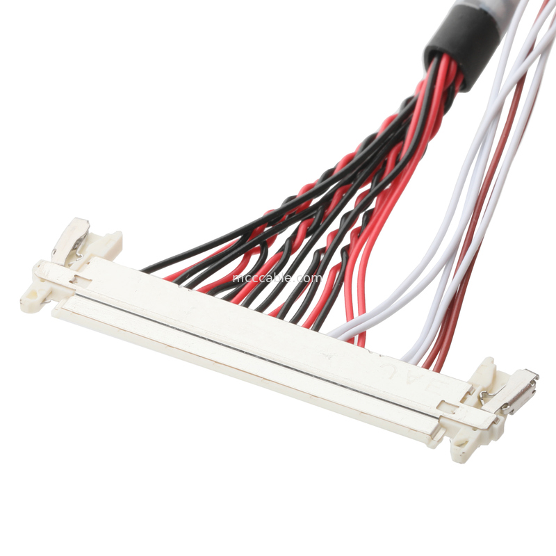 1.0mm ila 1.25mm Pitch LVDS Kablo Montajı - UL1571 28AWG LCD Ekran Bağlantısı