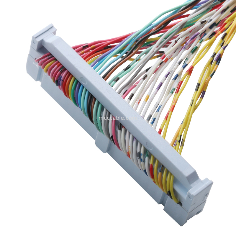 40-Pin IDC Şerit Kablo Demeti - 28AWG 0,05mm Aralık - 40-İletken Düz Tel
