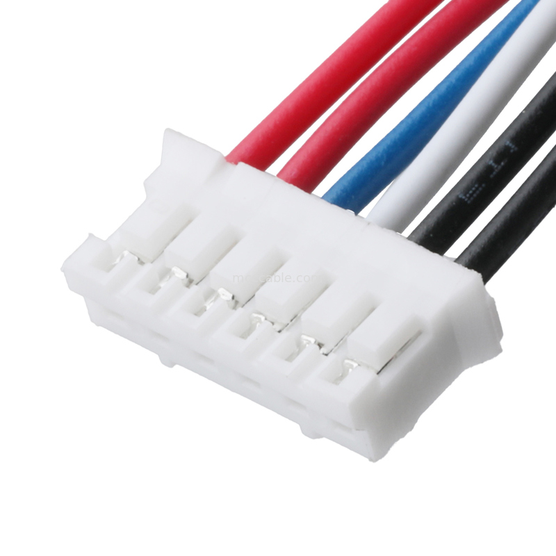 6-Pin - 6-Pin Kablo Demeti - 2.0mm Aralıklı UL1007 26AWG - Özel Pin Dizilimi