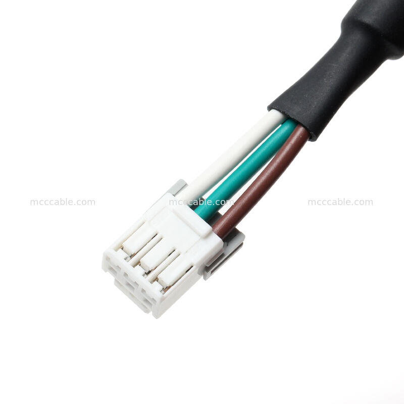 Özel XLR 3-Pin Kadın ile Molex 51163-0300 Kablo Montajı Neutrik NC3FXX 20AWG UL2464