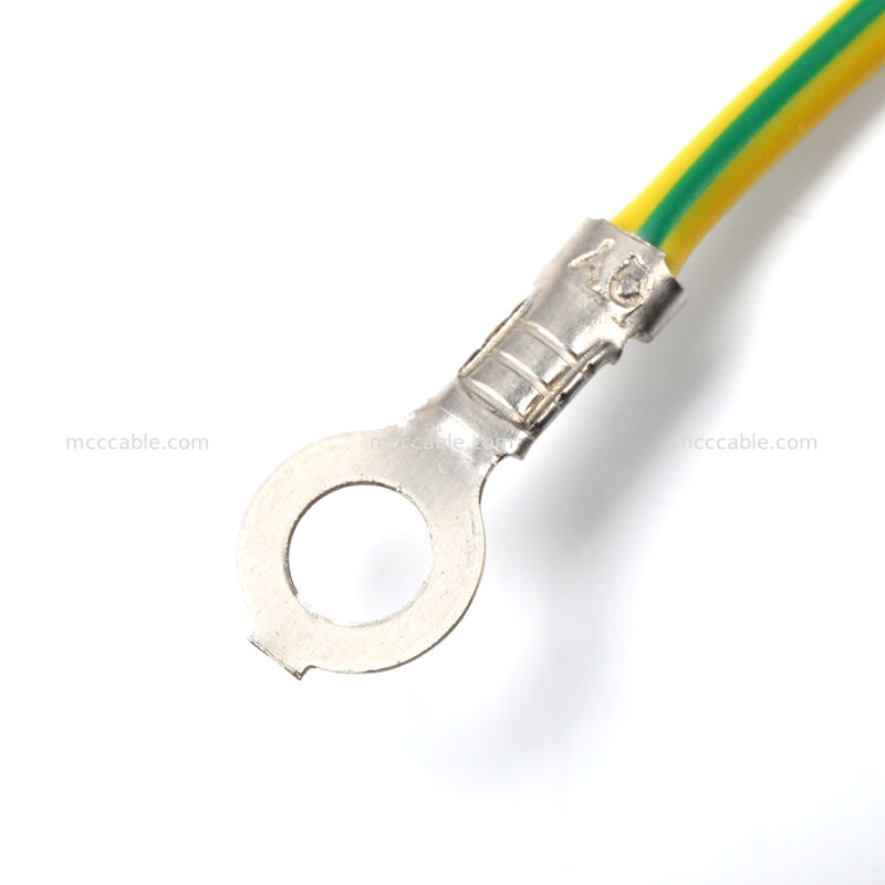 IEC C14 panel montajı ile C13 güç kablosu montajı