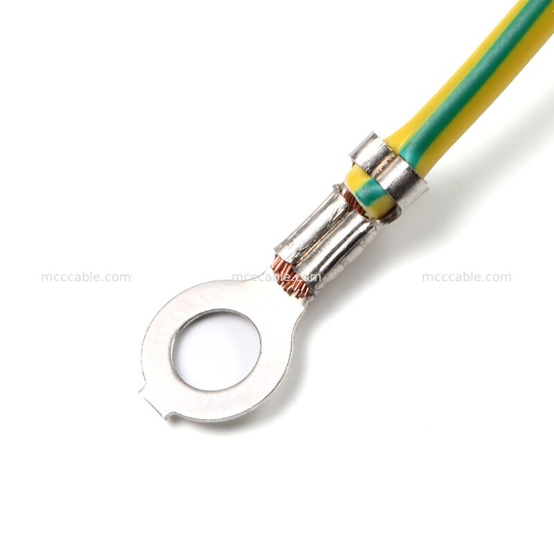 IEC C14 panel montajı ile C13 güç kablosu montajı