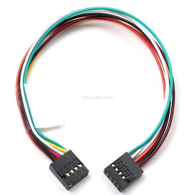 Molex 2.54mm 10-Pin Front Panel Cable Assembly for Custom OEM Applications