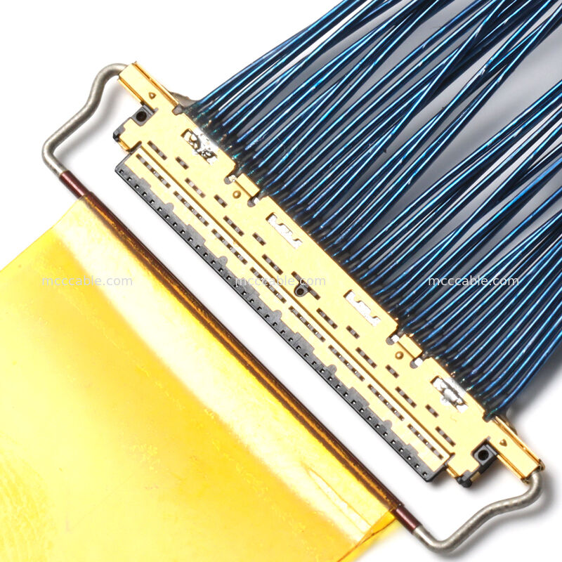 20453-040T-01 Konnektörlü Mikro Koaksiyel Kablo Grubu – Özel OEM Yüksek Hızlı Ara Bağlantı