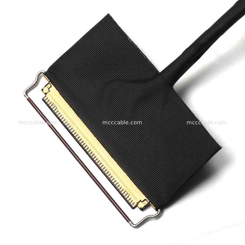 LCD Sürücü Kartları için Özel 20453 50Pin'den 30Pin'e Mikro Koaksiyel Ekran Kablo Düzeneği