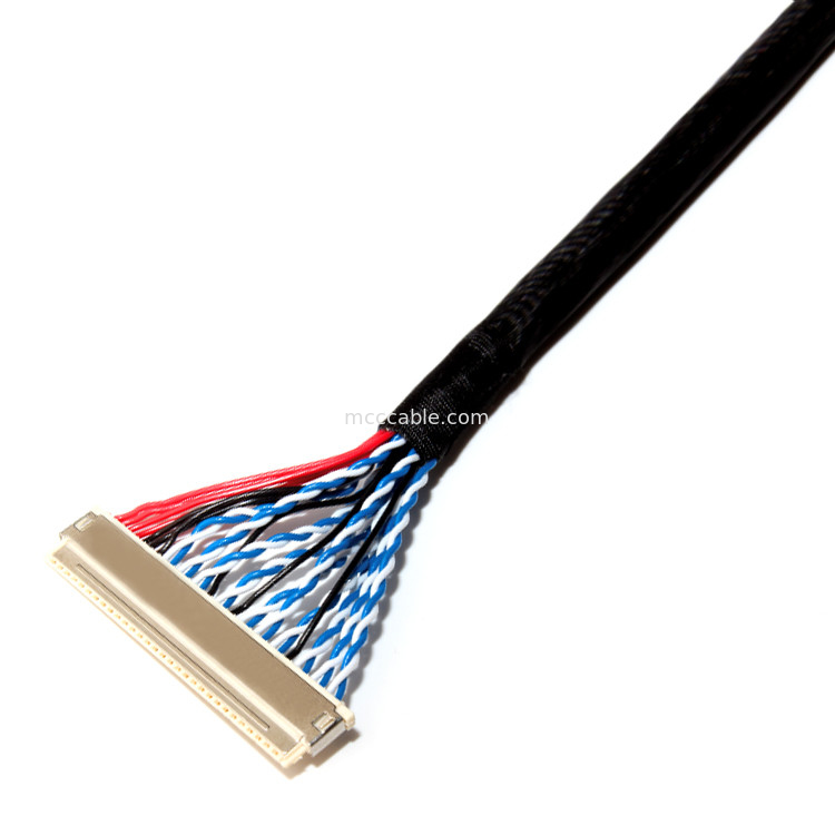 FI X30H Lvds 30 Pin 30 32 36 AWG JAE Konektörü Lcd Panel lvds ekran konektörü