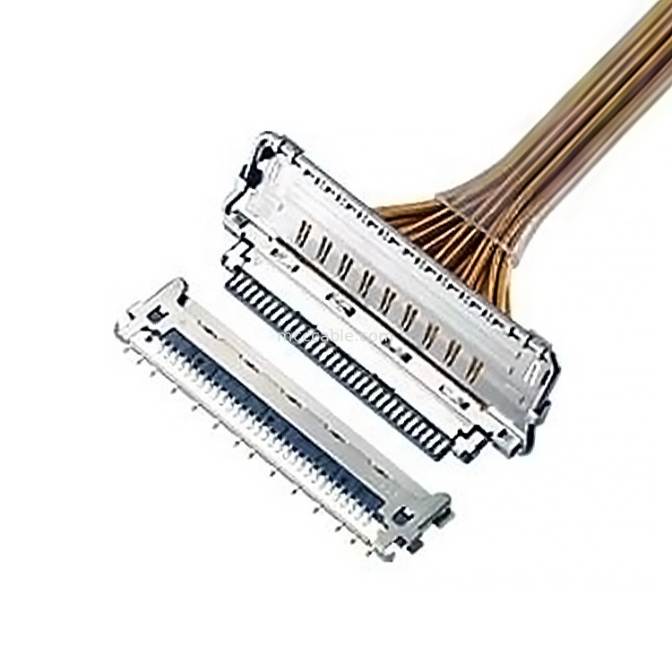 40P 20847 3427 20848 20849 20846 Mikro Koaksiyel Kablo 0.5mm Pitch 40Pin Vr kulaklık arayüzü sinyali için