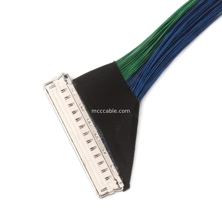 40P 20847 3427 20848 20849 20846 Mikro Koaksiyel Kablo 0.5mm Pitch 40Pin Vr kulaklık arayüzü sinyali için