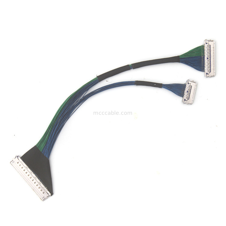 40P 20847 3427 20848 20849 20846 Mikro Koaksiyel Kablo 0.5mm Pitch 40Pin Vr kulaklık arayüzü sinyali için