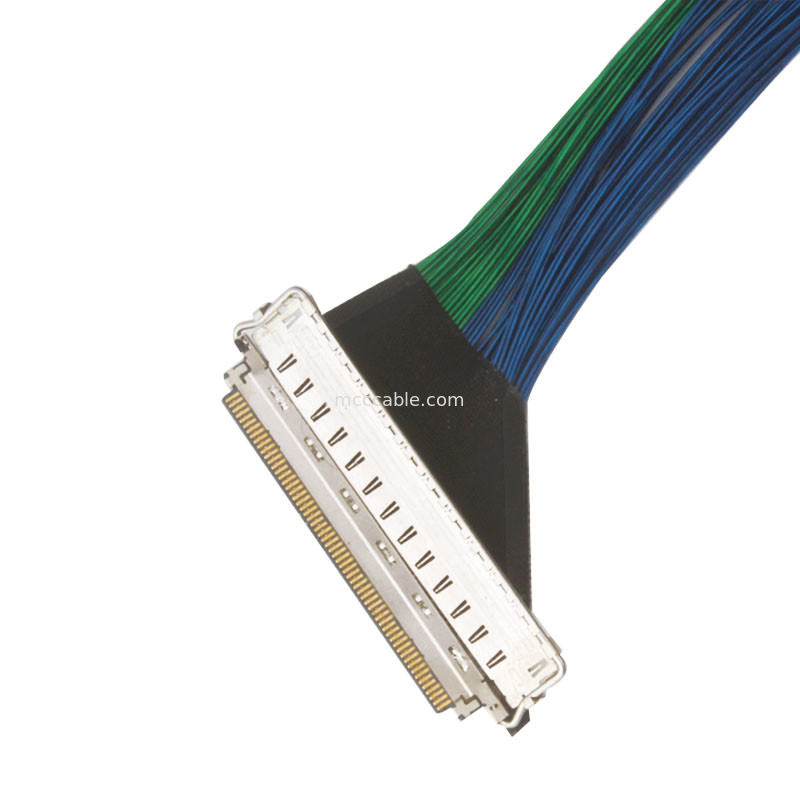 60 PIN Mikro Koaksiyel Kablo EMI Koruma Kablosu 20788 060T 01 lvds edp Kablo