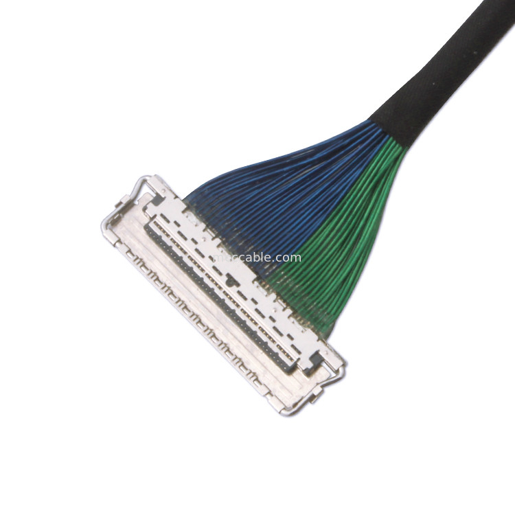 60 PIN Mikro Koaksiyel Kablo EMI Koruma Kablosu 20788 060T 01 lvds edp Kablo