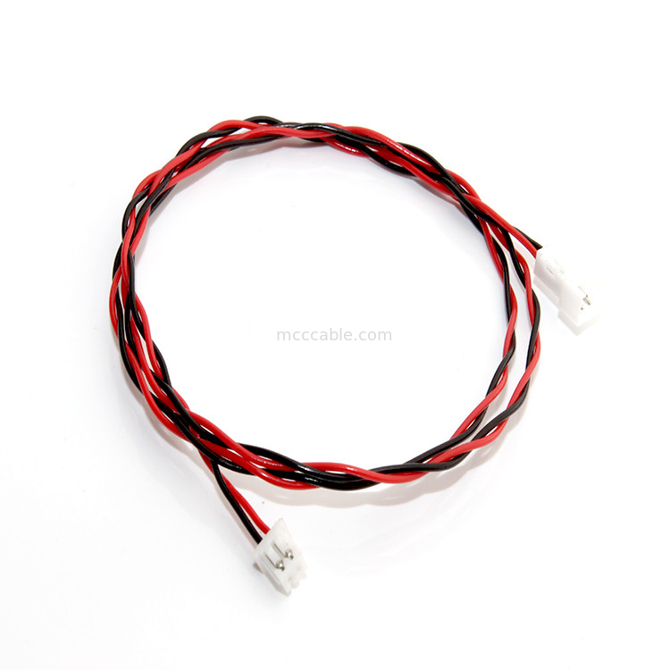 Elektrikli Bisiklet lvds ekran konektörü için Özel Kablo Demeti 2pin JST PH2.0