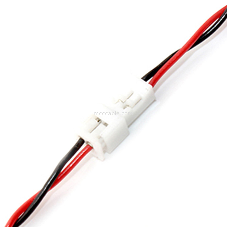 Elektrikli Bisiklet lvds ekran konektörü için Özel Kablo Demeti 2pin JST PH2.0