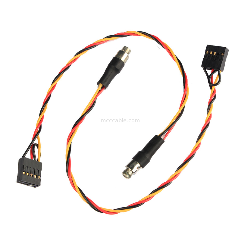 Molex 22 55 2101 Özel Kablo Demeti 2,54 mm Aralık 3,5 mm Panel Montajlı Ses Jakı