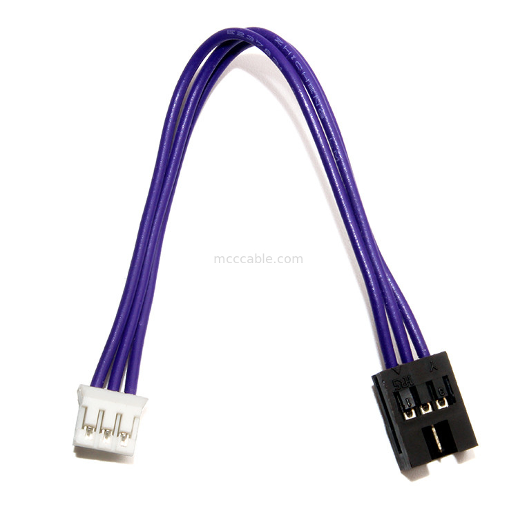 SUHR-03V-S kablosuna özel JST 3pin Kablo Demeti 0.8mm aralıklı tel