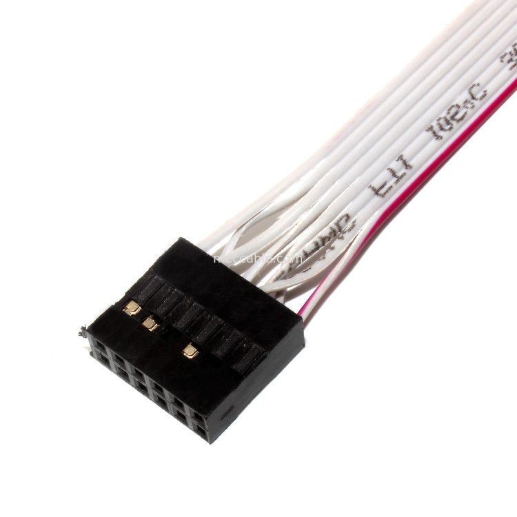 IDC 12 PIN Düz Esnek Şerit Kablo DF19 TO JST RF için PCBA güç kablosu
