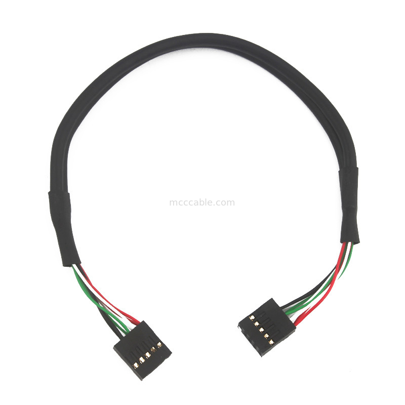 2.54mm Çift Usb Kablo Demeti Bb'den Sbc'ye 10 POS MOLEX 22552101 kablosu