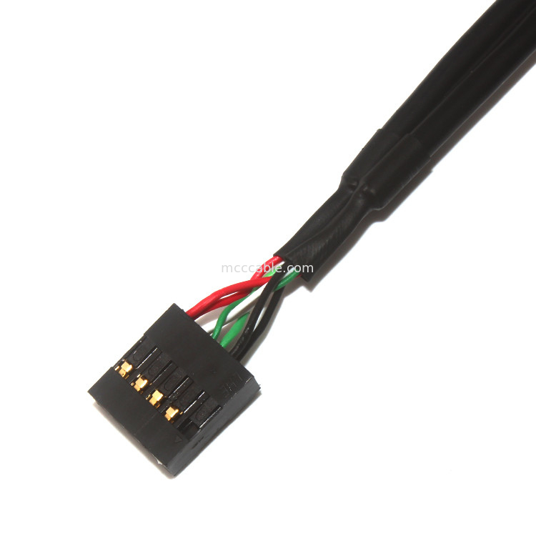 10 Pin 30AWG 2.54mm Aralıklı Molex Kablo Tertibatı 150mm Uzunluk Molex 22-55-2101