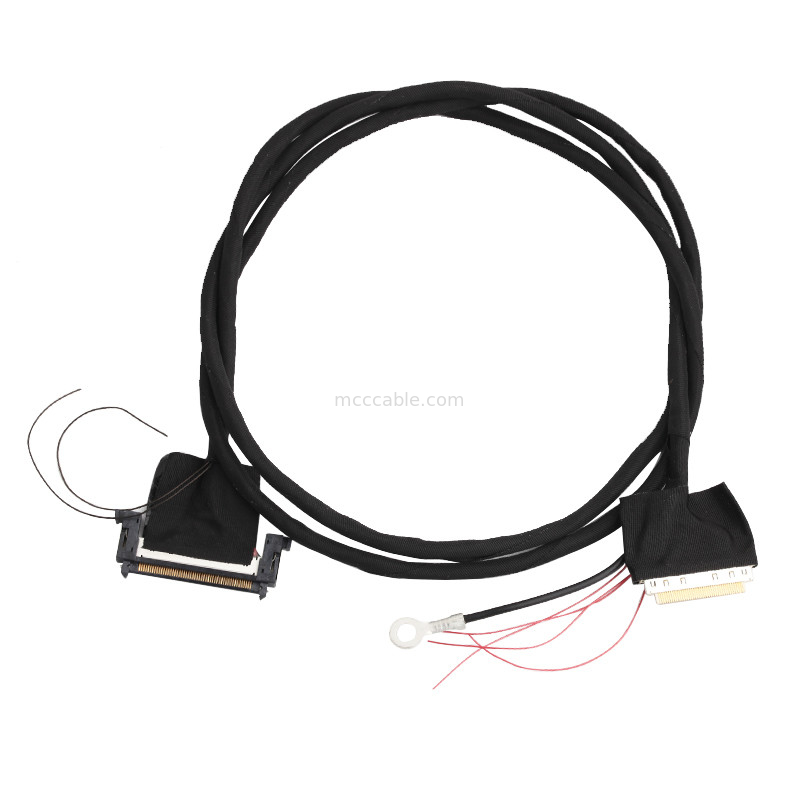 32AWG LVDS Kablo Montajı 40 Pin 88441-40 50 Pin JAE F1-RE51HL