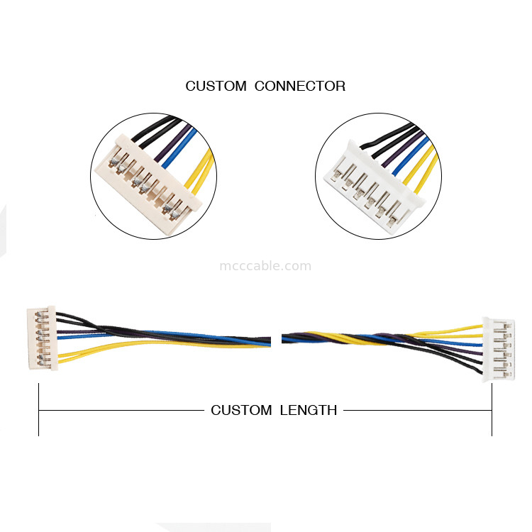 Saat 9 Pinli Kablo Demeti Grubu Df14-9s-1.25c - Jst 6 Pinli Phr-6 26awg