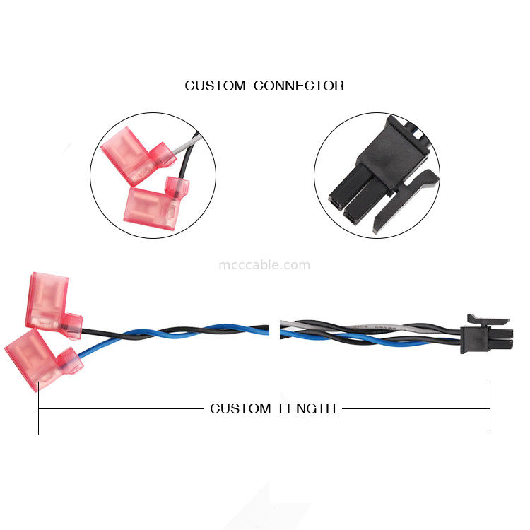 MOLEX 430250408 TO TE 2-520129-2 Güç Kablosu Tertibatı 3.0 4 Pin 100mm Uzunluk