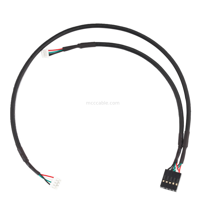 28AWG LED Demeti Kablo Düzeneği JST PHR-5P TO SH1.0 5P 1.0mm Pitch