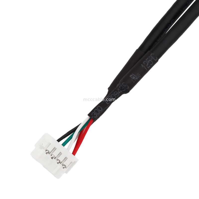 HSG 100mm Uzunluk Kablo Demeti Kablo Düzeneği 2×5 Pin Siyah - PHD-2×5P