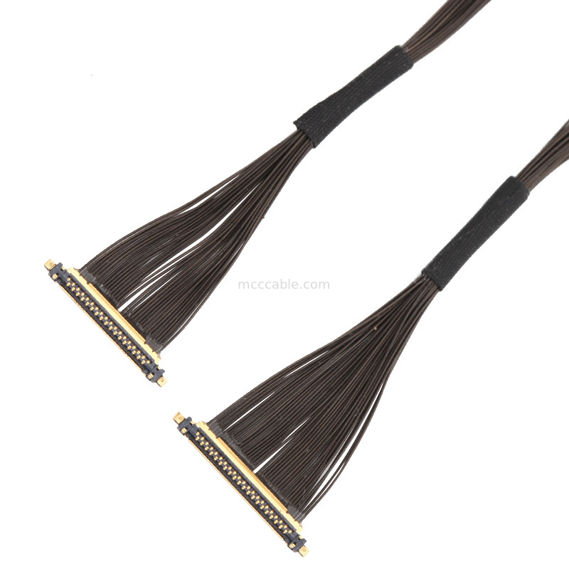 20531 Serisi 30P Mikro Koaksiyel Kablo 20531-034T-02 20531-034T-02 0.25mm Pitch