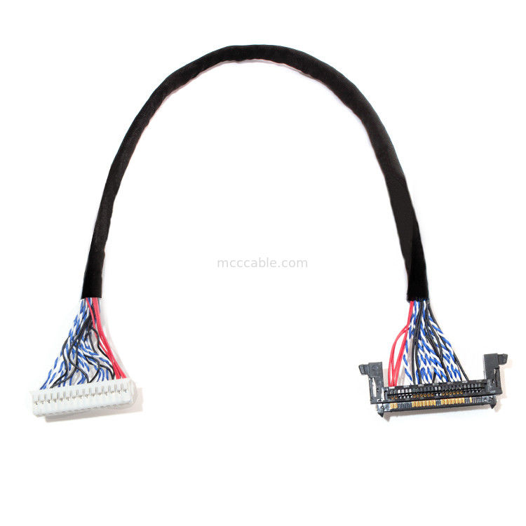 26AWG Lcd LVDS Kablo Düzeneği 1.0mm Pitch JAE Fix-30ssl-Hf -  Df13 EDP