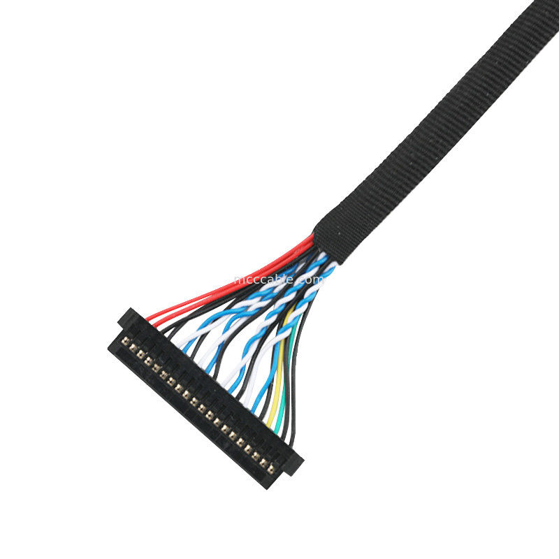 LVDS EDP kablo tertibatı JST PHDR-20V - JAE FI-S20S lvds bağlantı kablosu
